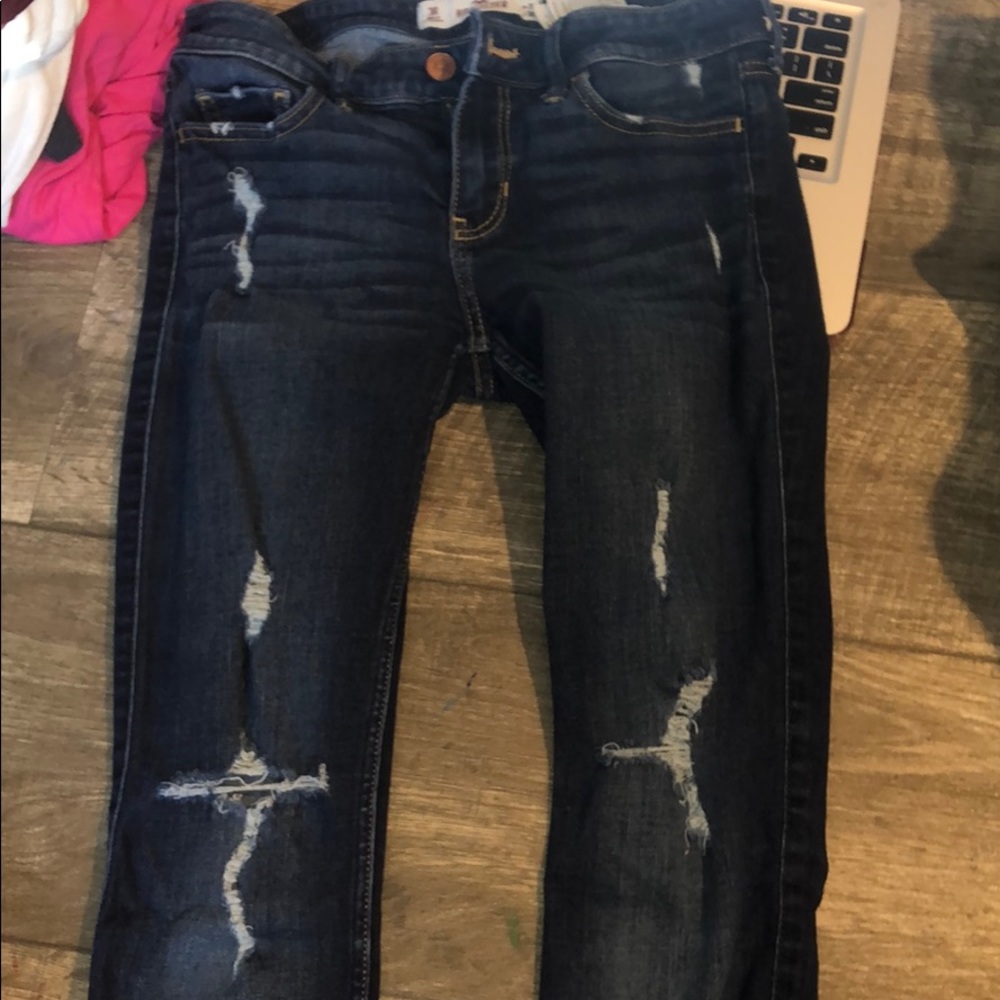 Dark wash Hollister jeans